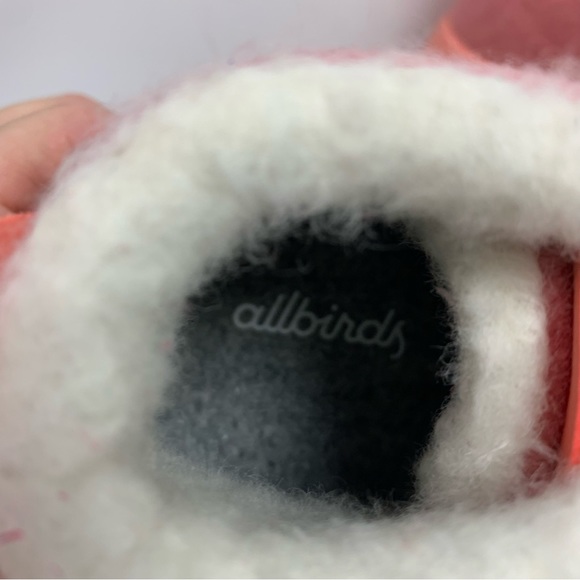 Allbirds Peach Mizzle Fluff Fur-Lined High Tops 🍁 - Picture 4 of 7